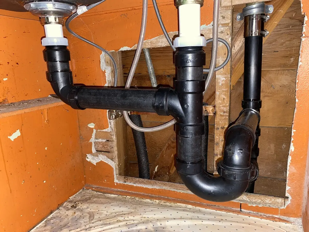 Professional Repiping Services equipment and tools on the job in Annandale